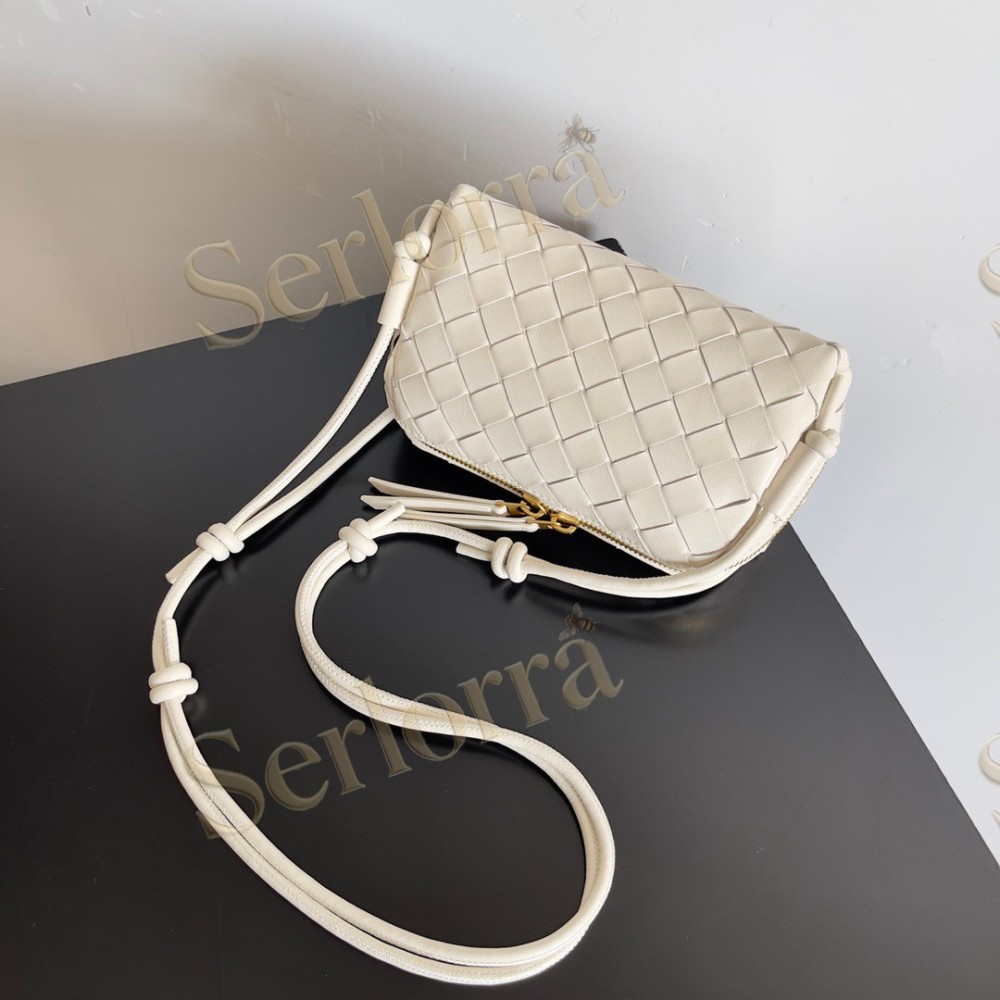 BOTTEGA VENETA MINI LOOP METAL KNOTS BAG