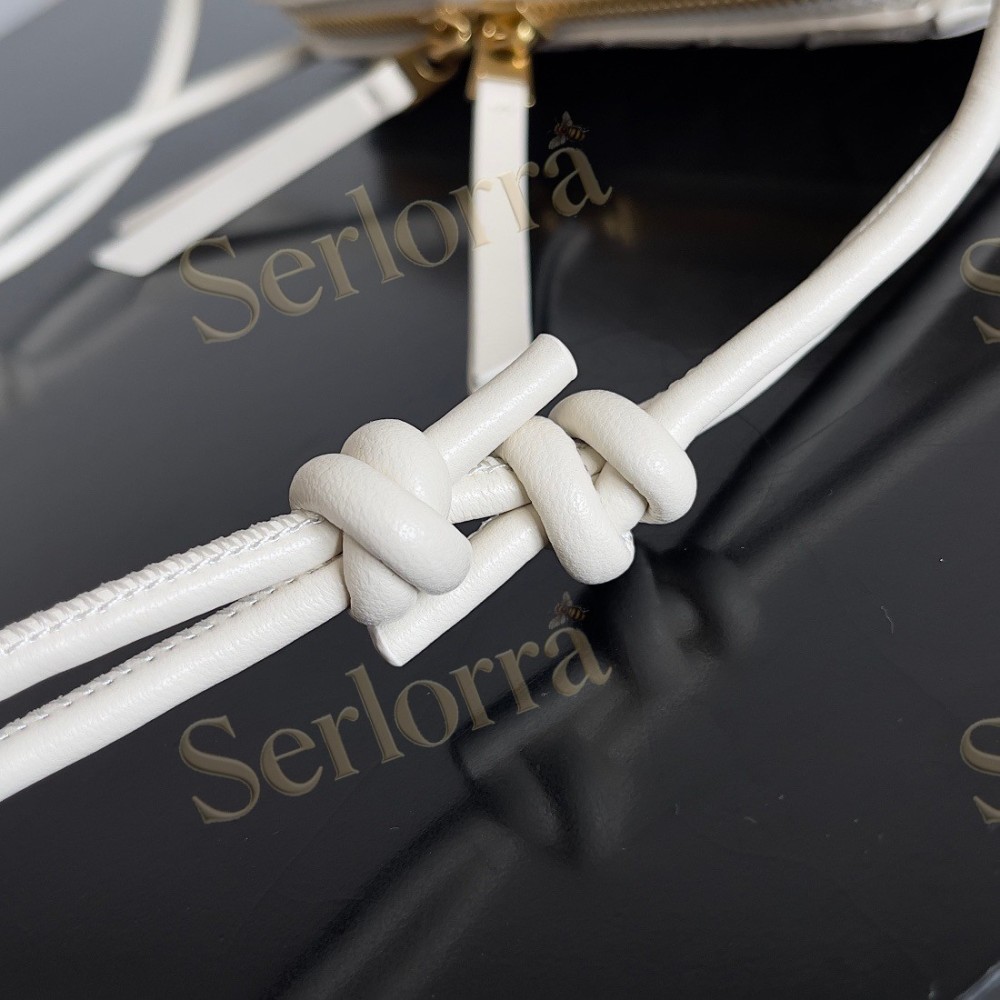 BOTTEGA VENETA MINI LOOP METAL KNOTS BAG
