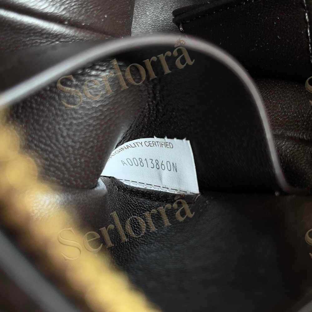 BOTTEGA VENETA MINI LOOP METAL KNOTS BAG