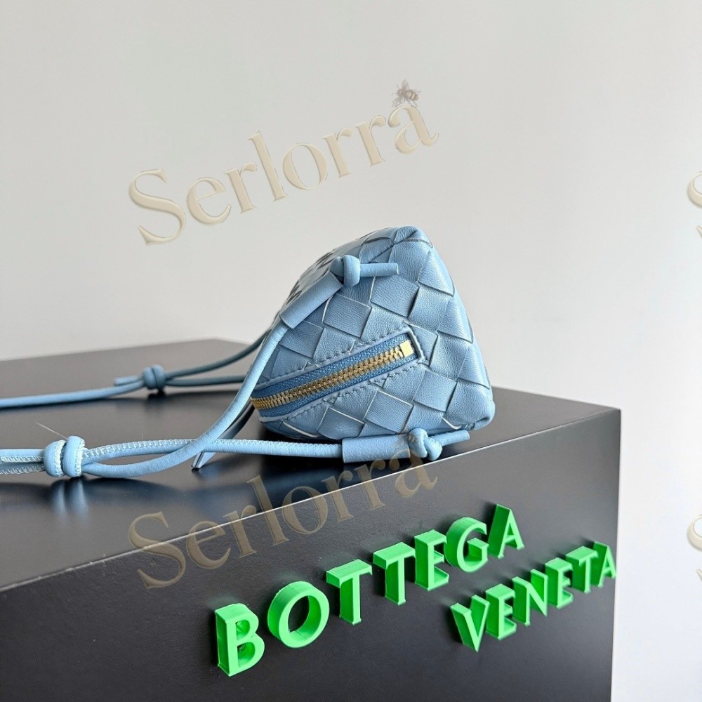 BOTTEGA VENETA MINI LOOP METAL KNOTS BAG