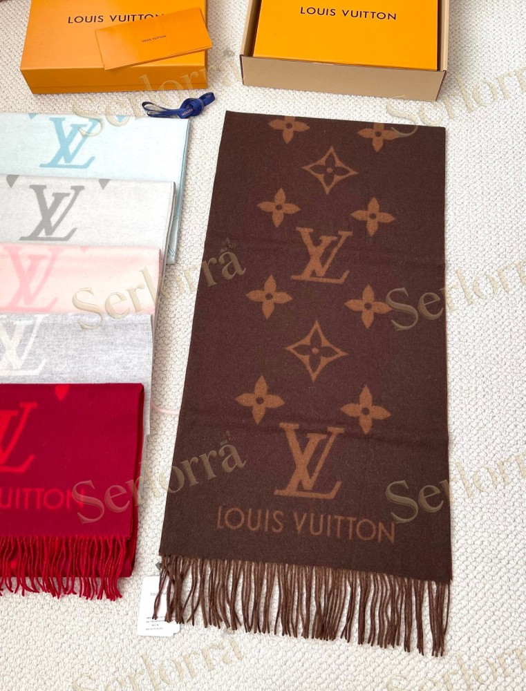 LOUIS VUITTON CASHMERE SCARF