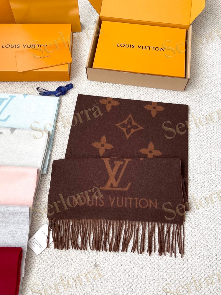 LOUIS VUITTON CASHMERE SCARF