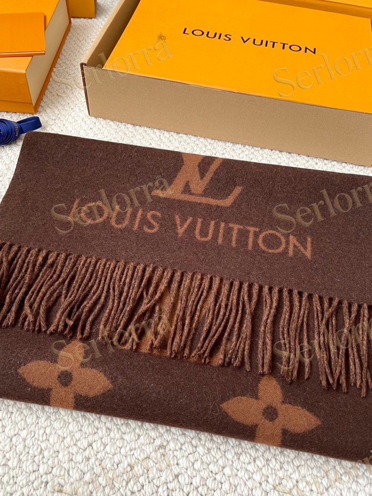 LOUIS VUITTON CASHMERE SCARF
