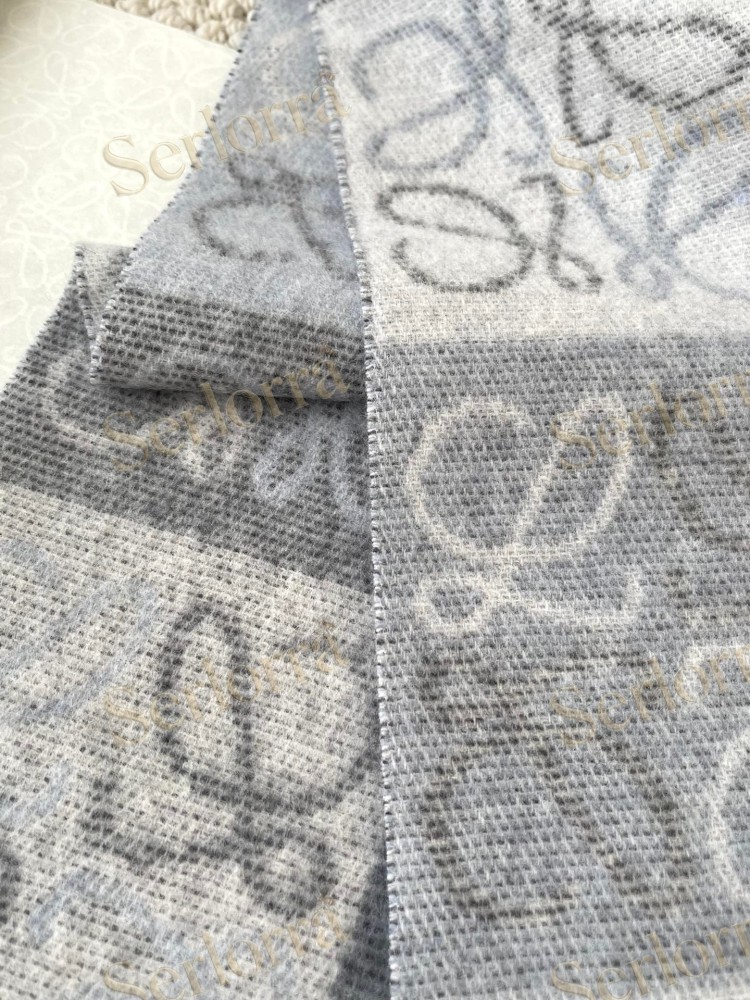 LOEWE CHECK SCARF