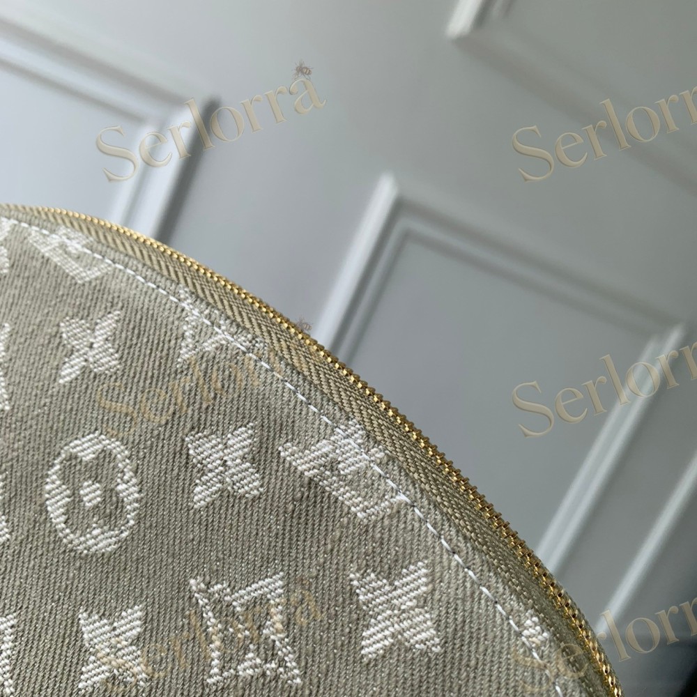 LOUIS VUITTON COSMETIC POUCH PM DENIM