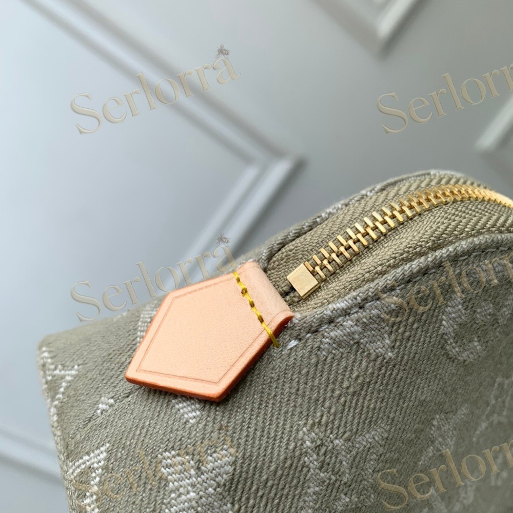 LOUIS VUITTON COSMETIC POUCH PM DENIM