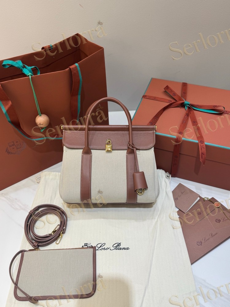 LORO PIANA LOOM BAG L25