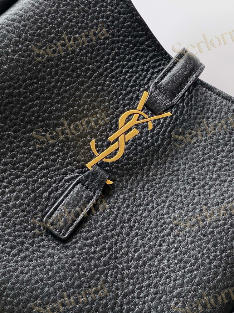 YSL LE 5 À 7 BABY BEA IN GRAINED LEATHER