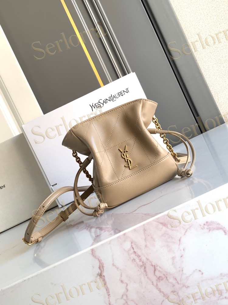 YSL JAMIE MINI SHOULDER POUCH IN LAMBSKIN