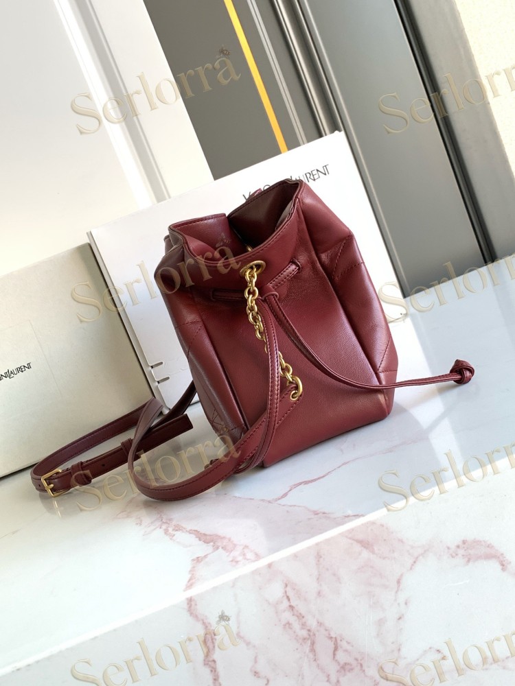 YSL JAMIE SHOULDER POUCH IN LAMBSKIN