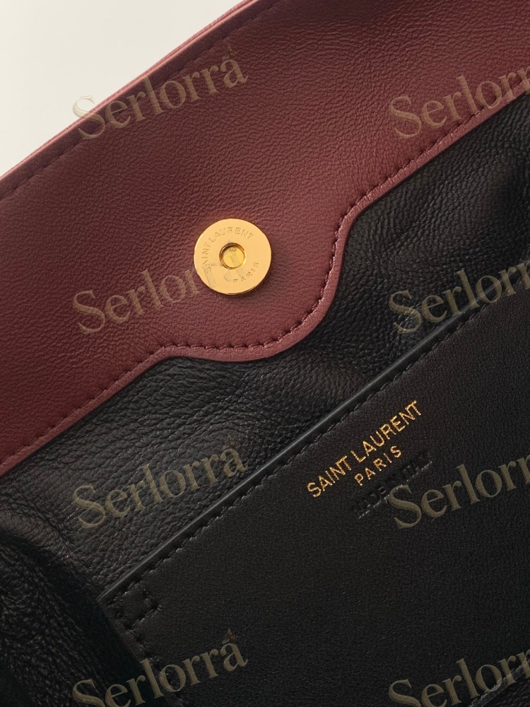 YSL JAMIE SHOULDER POUCH IN LAMBSKIN