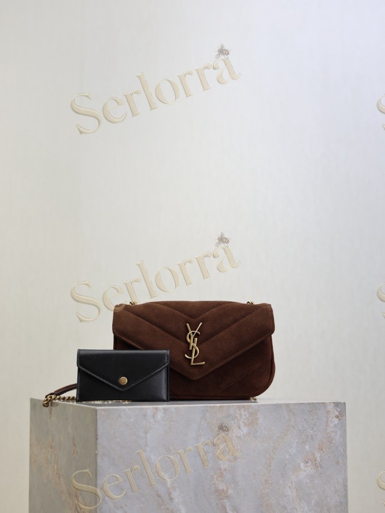 YSL LOULOU MINI IN LAMBSKIN