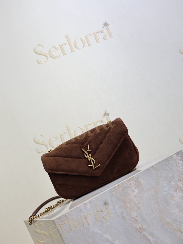 YSL LOULOU MINI IN LAMBSKIN
