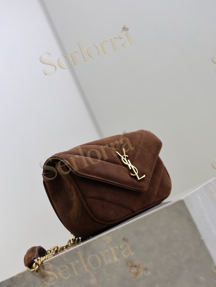 YSL LOULOU MINI IN LAMBSKIN