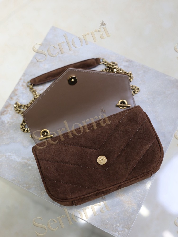 YSL LOULOU MINI IN LAMBSKIN