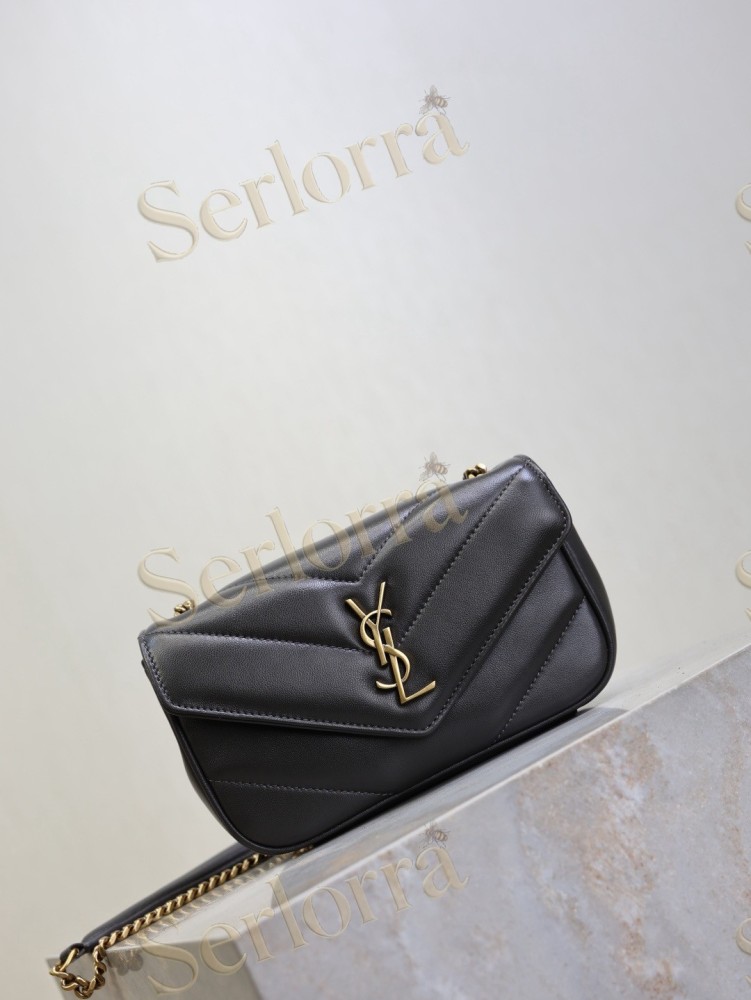 YSL LOULOU MINI IN LAMBSKIN
