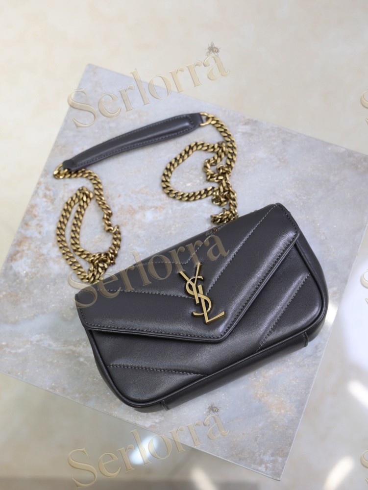 YSL LOULOU MINI IN LAMBSKIN