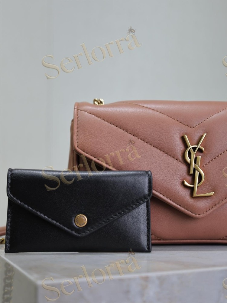 YSL LOULOU MINI IN LAMBSKIN