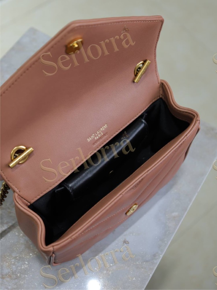 YSL LOULOU MINI IN LAMBSKIN