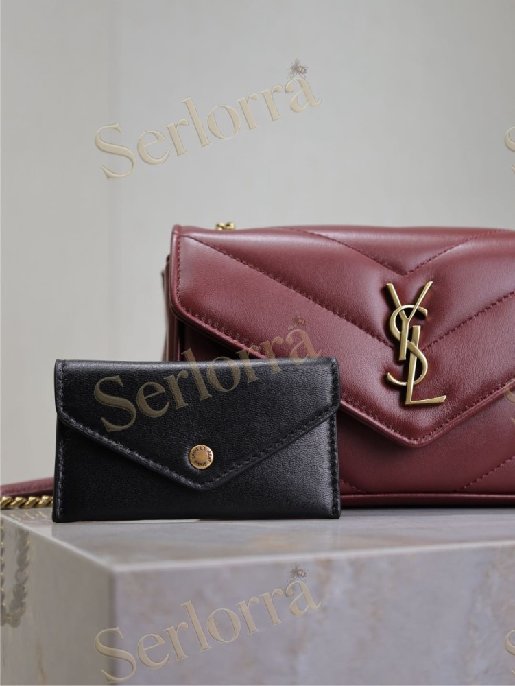 YSL LOULOU MINI IN LAMBSKIN