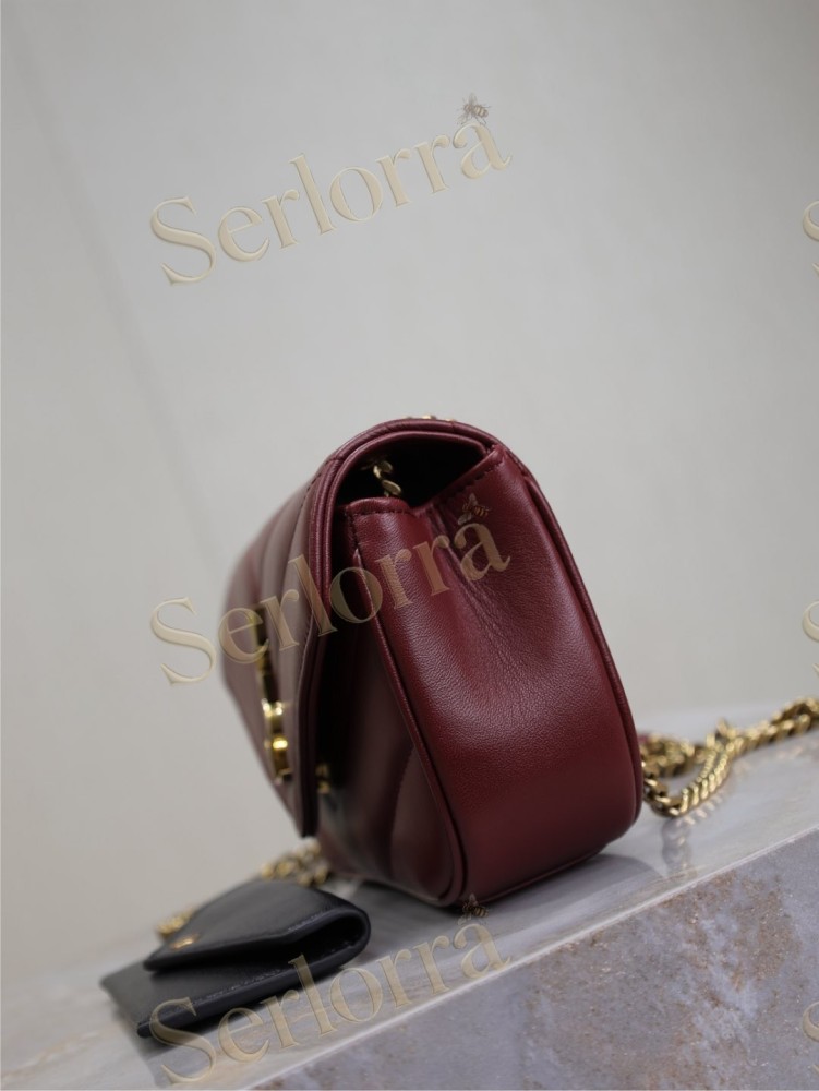 YSL LOULOU MINI IN LAMBSKIN