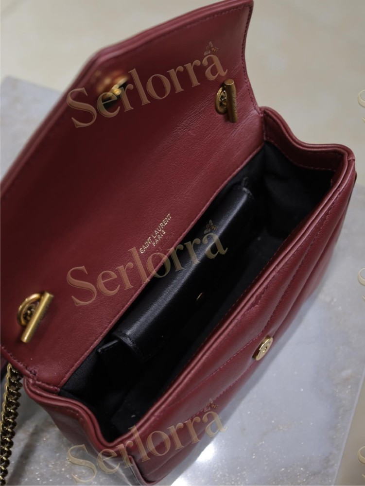 YSL LOULOU MINI IN LAMBSKIN