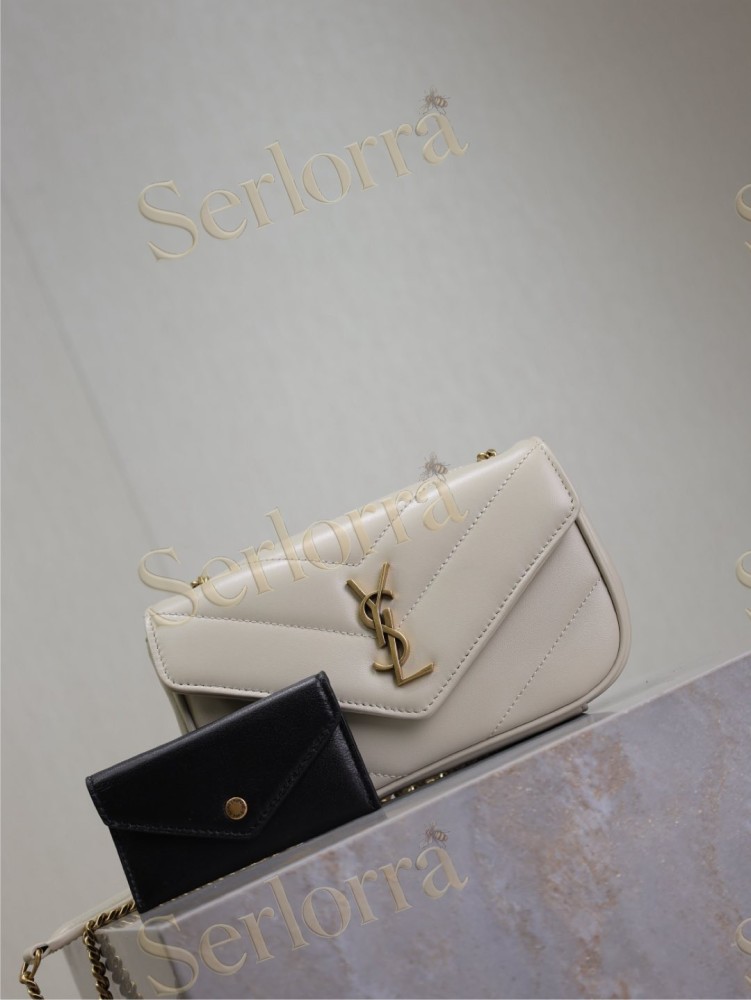 YSL LOULOU MINI IN LAMBSKIN