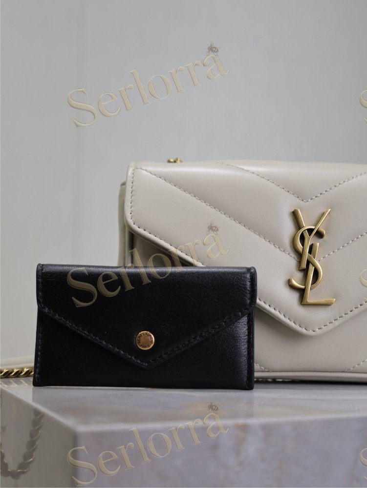 YSL LOULOU MINI IN LAMBSKIN