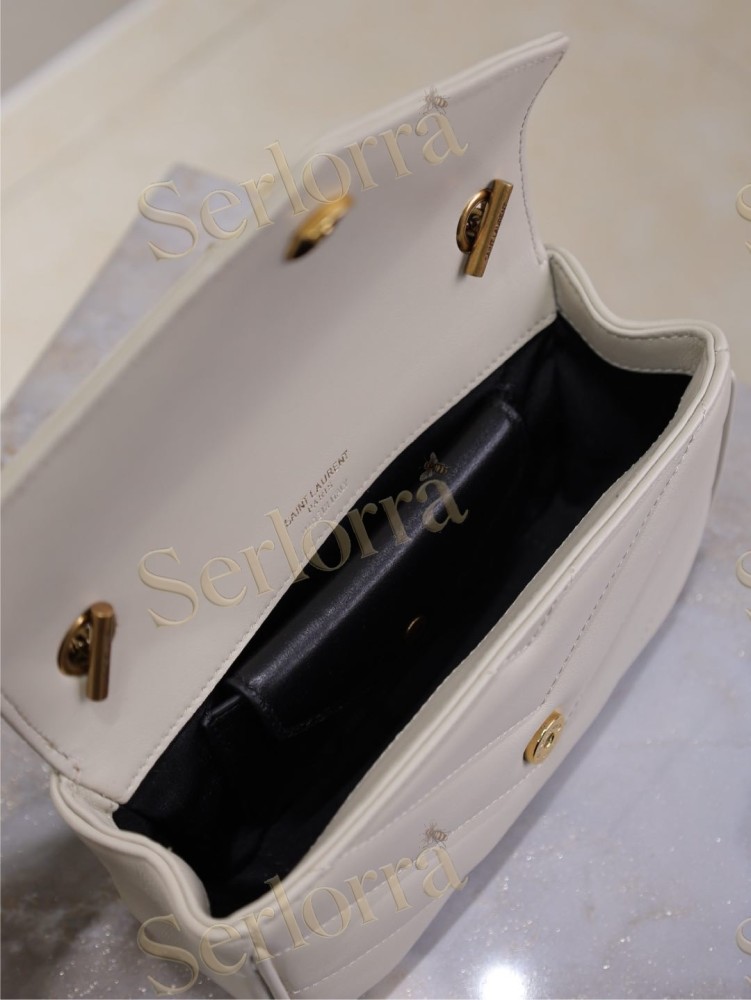YSL LOULOU MINI IN LAMBSKIN