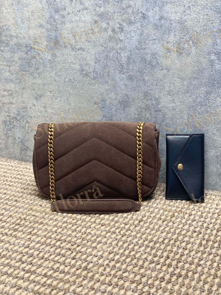 YSL LOULOU MINI IN LAMBSKIN