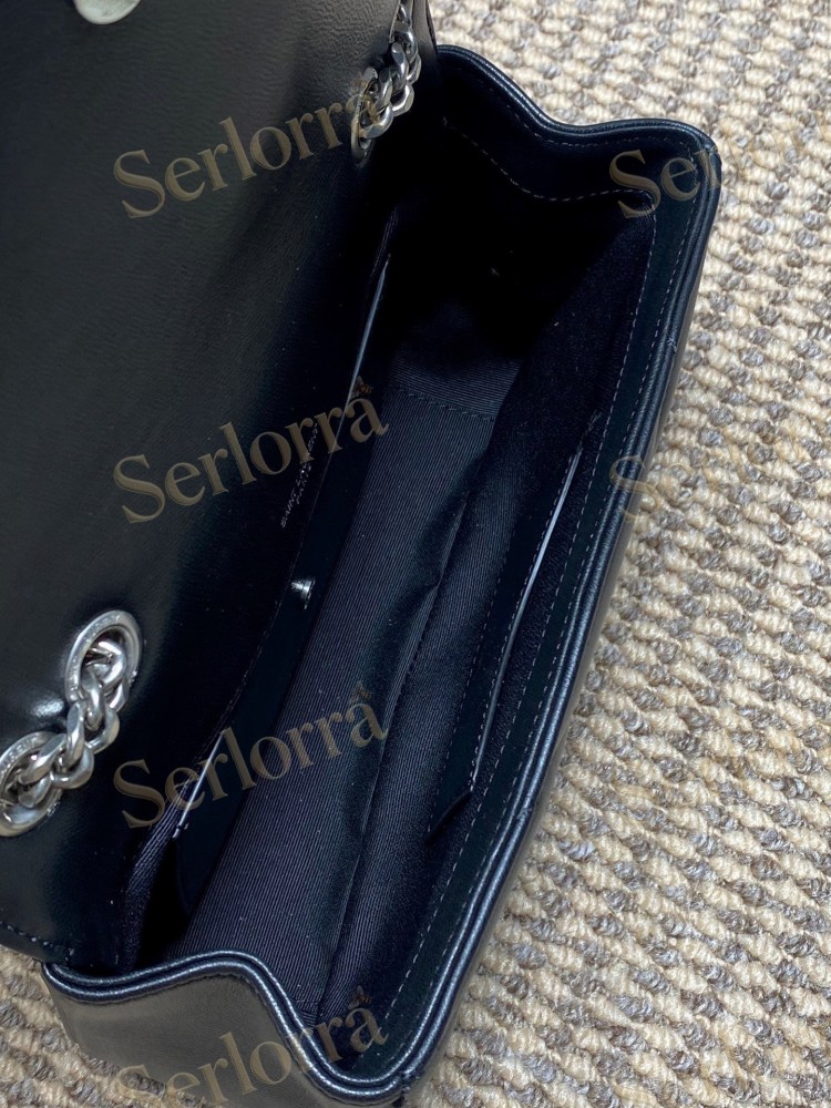 YSL LOULOU MATELASSÉ SUEDE SHOULDER BAG