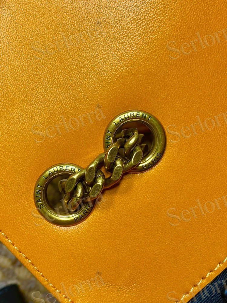 YSL LOULOU MATELASSÉ SUEDE SHOULDER BAG