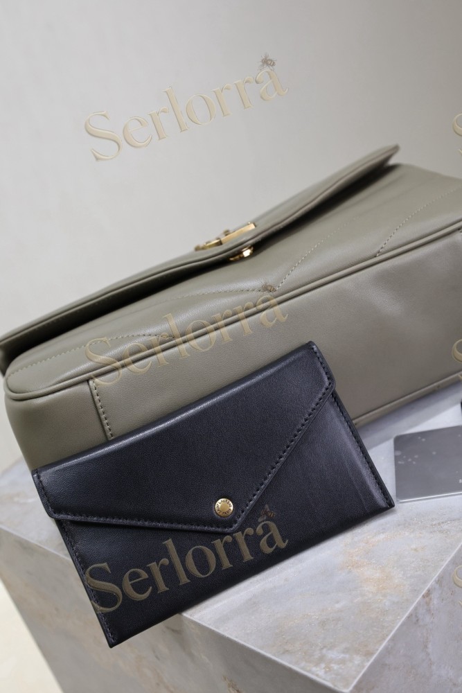 YSL LOULOU MATELASSÉ SUEDE SHOULDER BAG