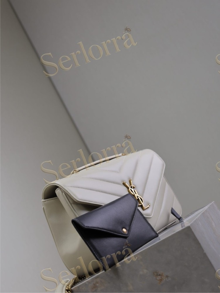 YSL LOULOU MATELASSÉ SUEDE SHOULDER BAG