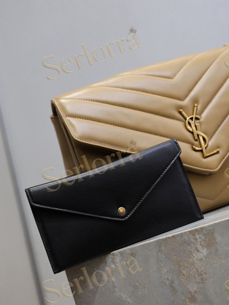 YSL LOULOU MATELASSÉ SUEDE SHOULDER BAG