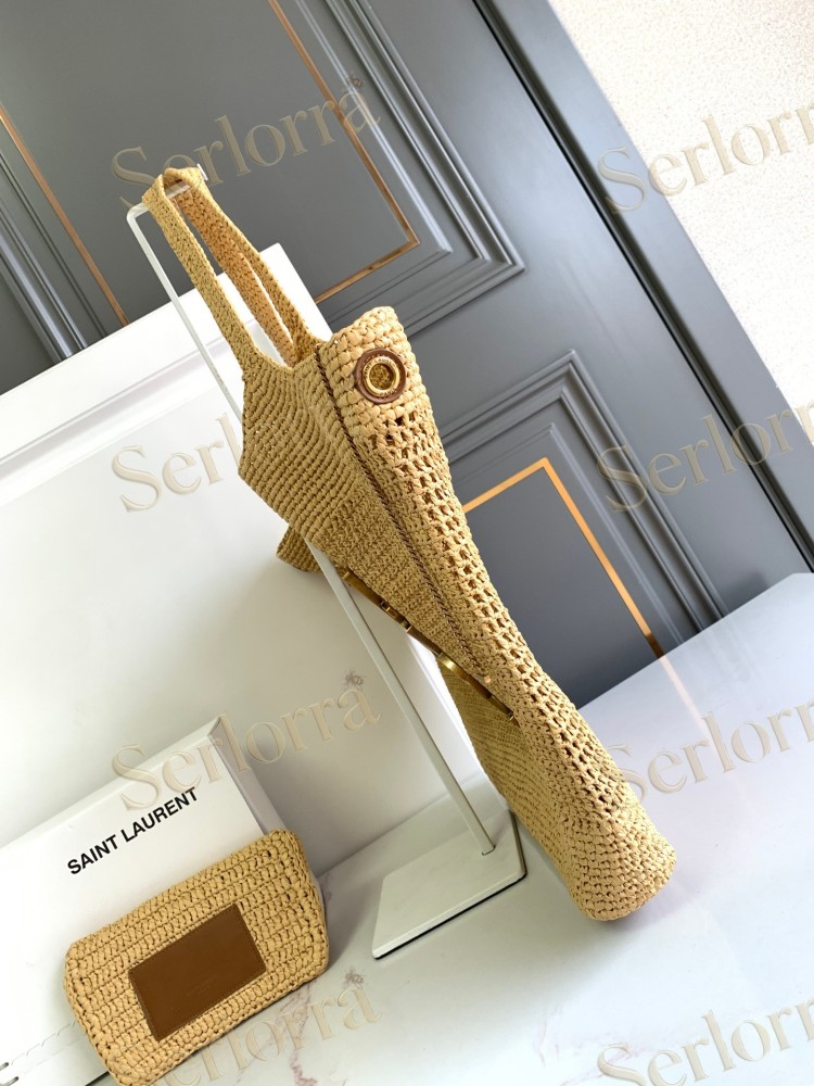 YSL ICARE IN QUILTED NAPPA