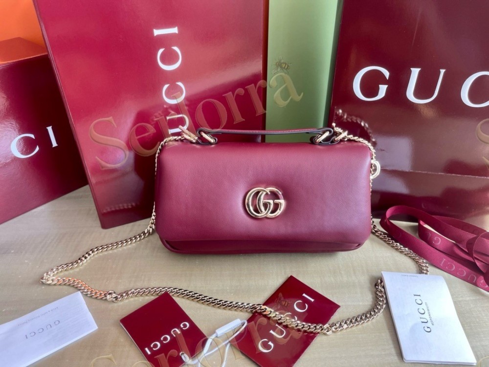 GUCCI GG MILANO SMALL TOP HANDLE BAG