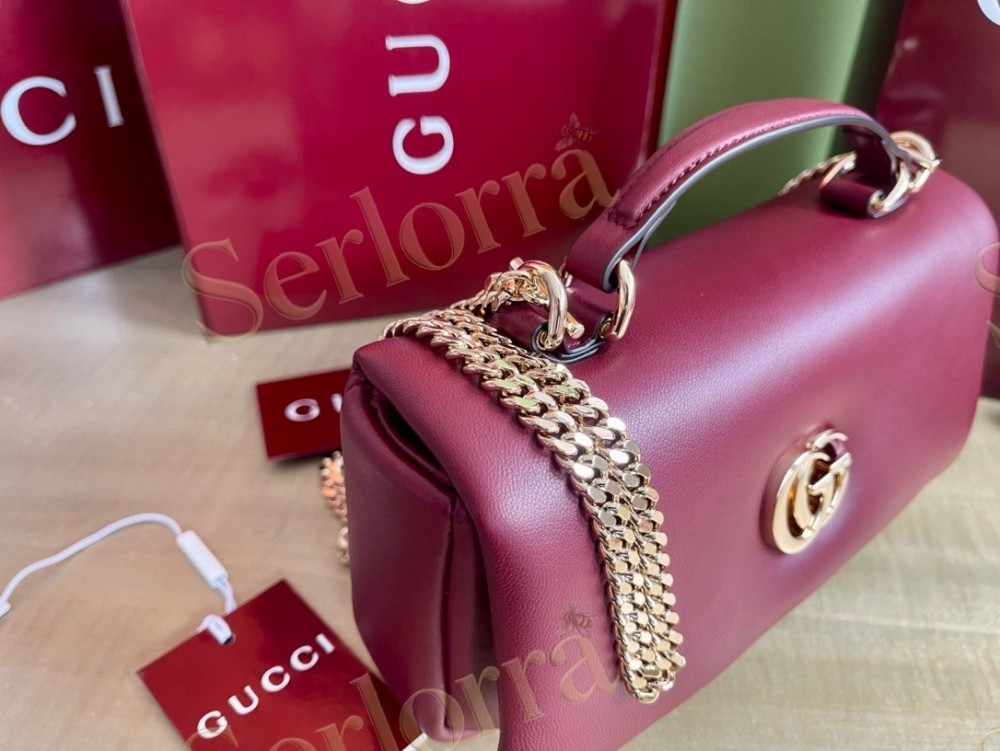 GUCCI GG MILANO SMALL TOP HANDLE BAG