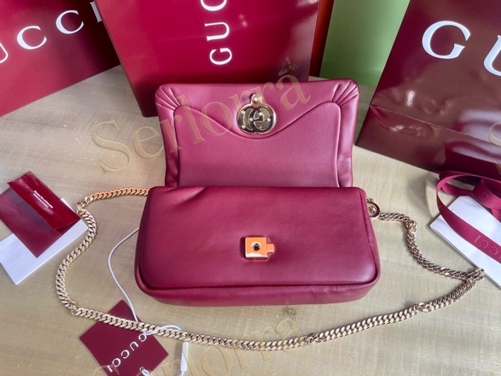 GUCCI GG MILANO SMALL TOP HANDLE BAG