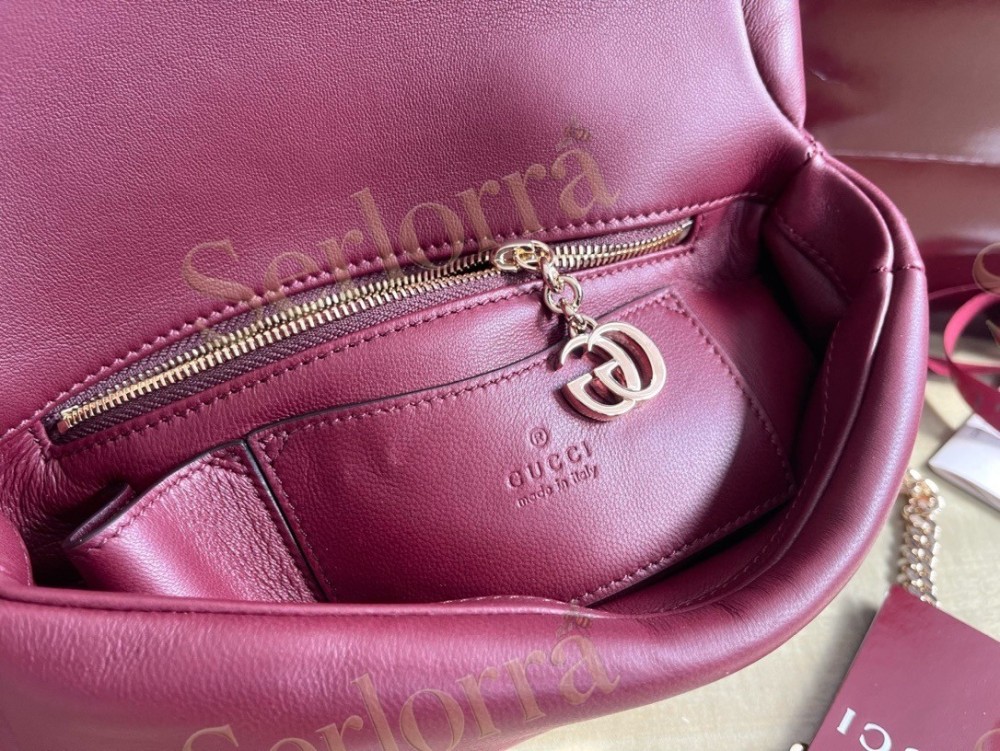 GUCCI GG MILANO SMALL TOP HANDLE BAG