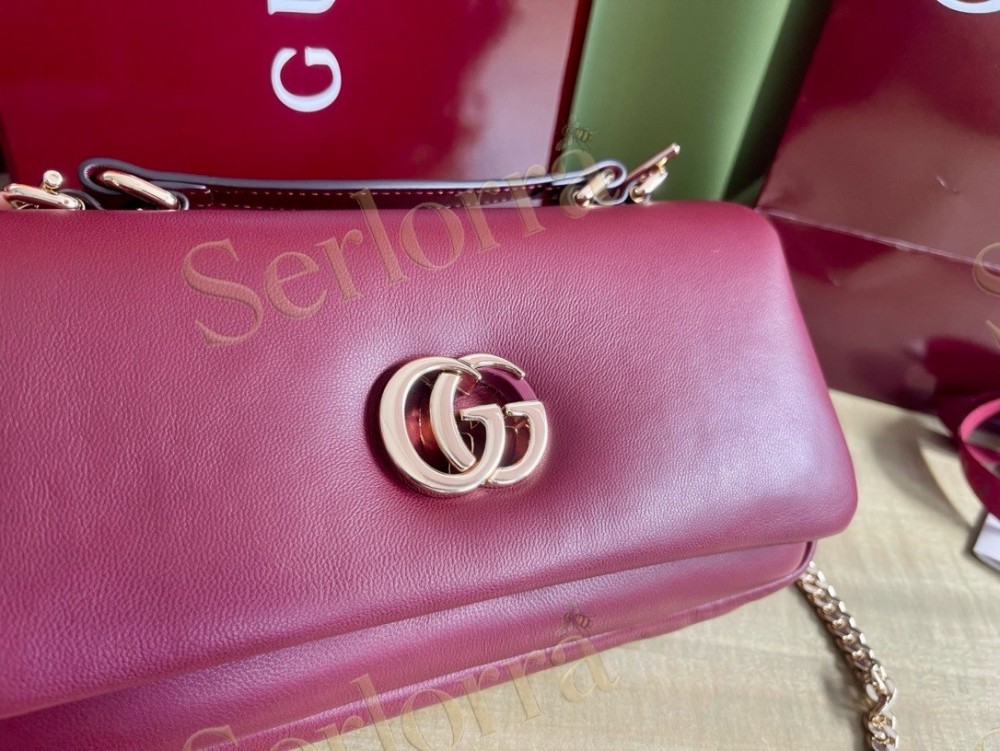 GUCCI GG MILANO SMALL TOP HANDLE BAG