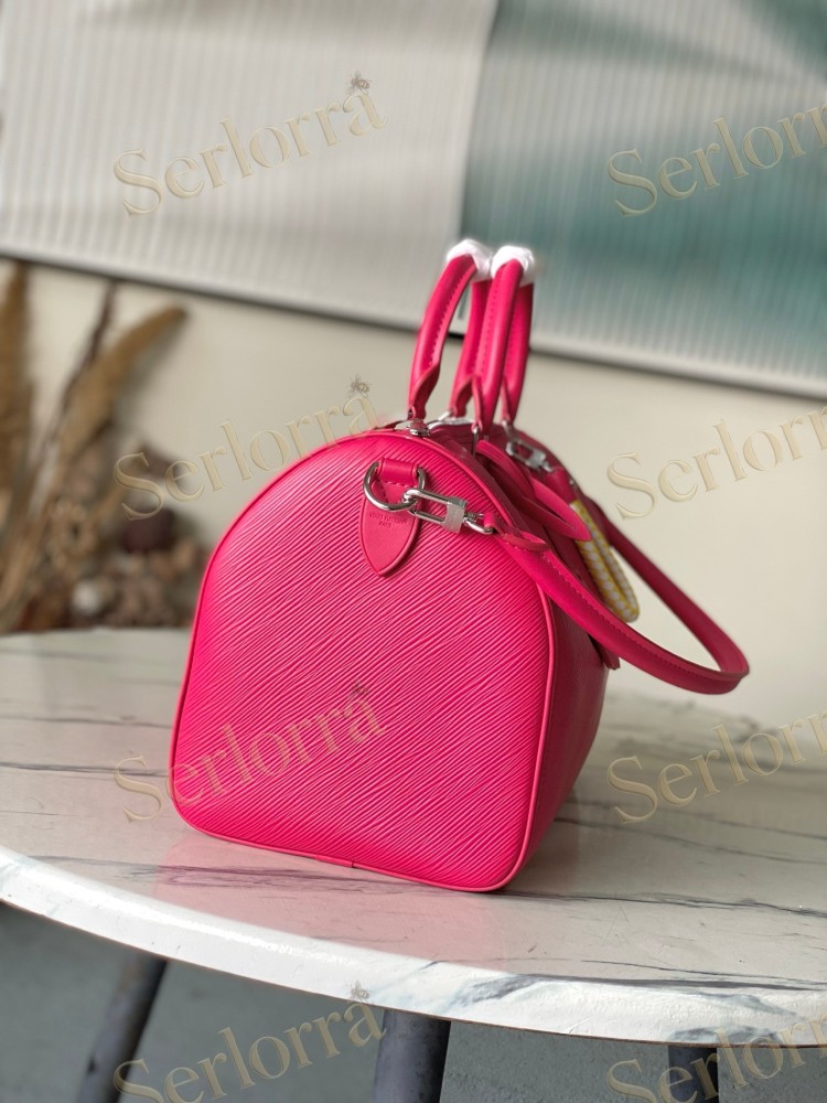 LOUIS VUITTON SPEEDY SOFT 30 EPI BRILLIANT PINK