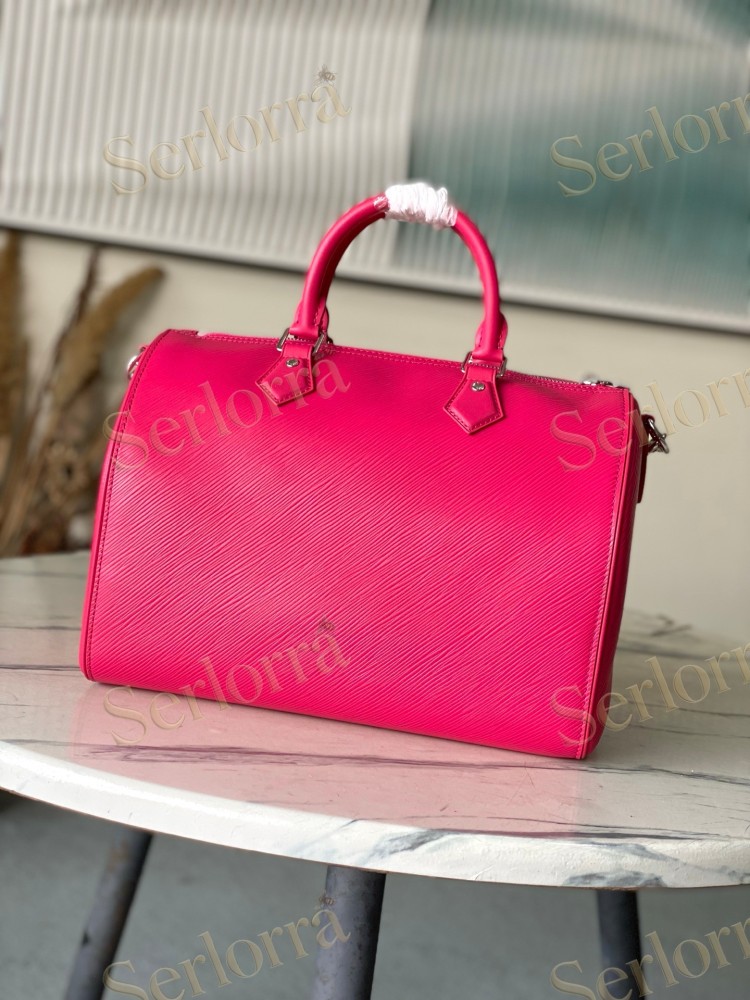 LOUIS VUITTON SPEEDY SOFT 30 EPI BRILLIANT PINK