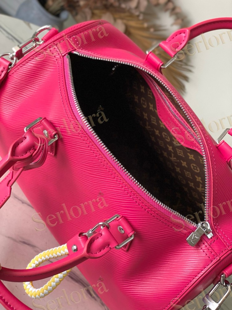 LOUIS VUITTON SPEEDY SOFT 30 EPI BRILLIANT PINK