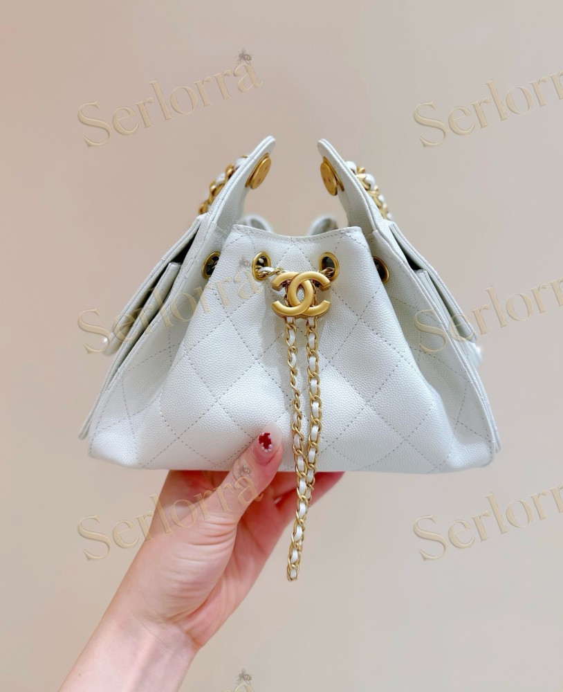 CHANEL MASTER 25 MINI HAAS GRAINED CALFSKIN HANDBAG