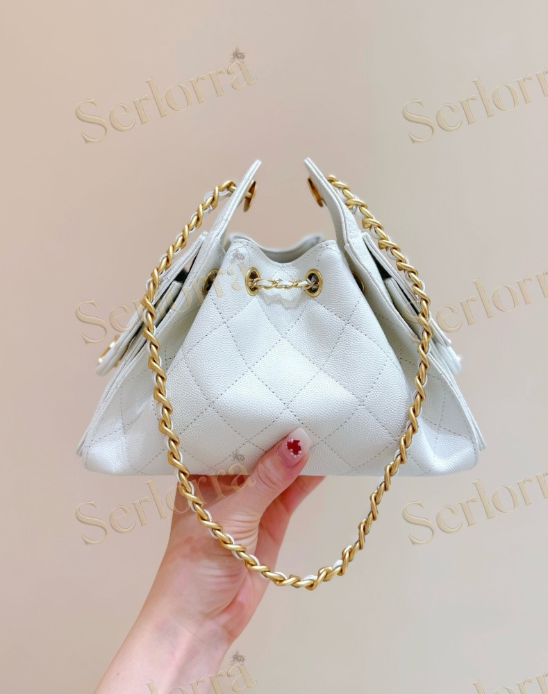 CHANEL MASTER 25 MINI HAAS GRAINED CALFSKIN HANDBAG