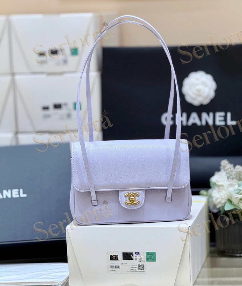 CHANEL MASTER SAC GABRIELLE COCODILLE FLAP SHOULDER BAG