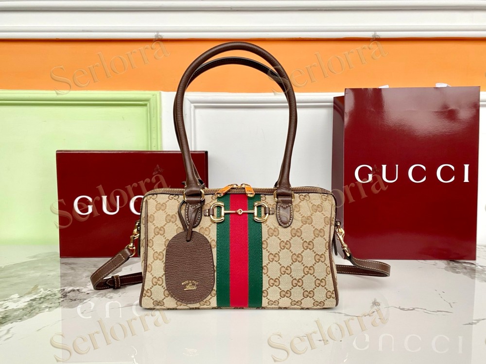 GUCCI BORSETTO MEDIUM BOSTON BAG