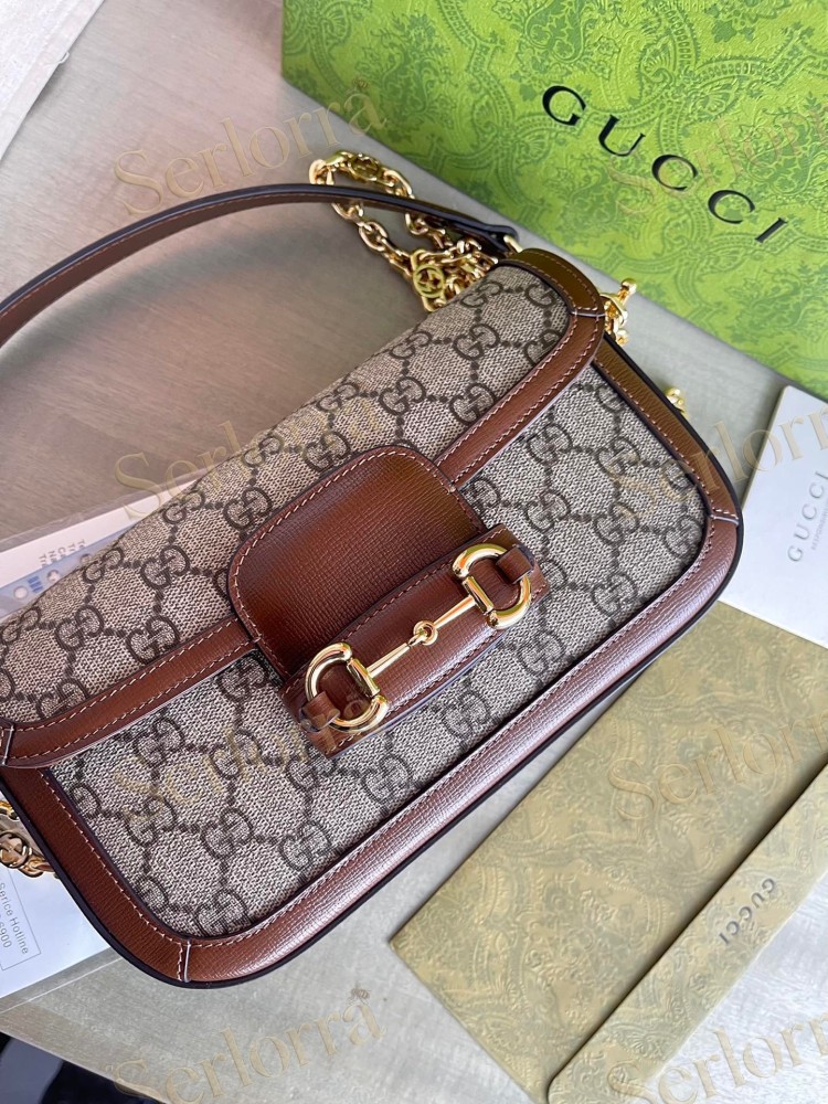 GUCCI HORSEBIT 1955 SMALL SHOULDER BAG
