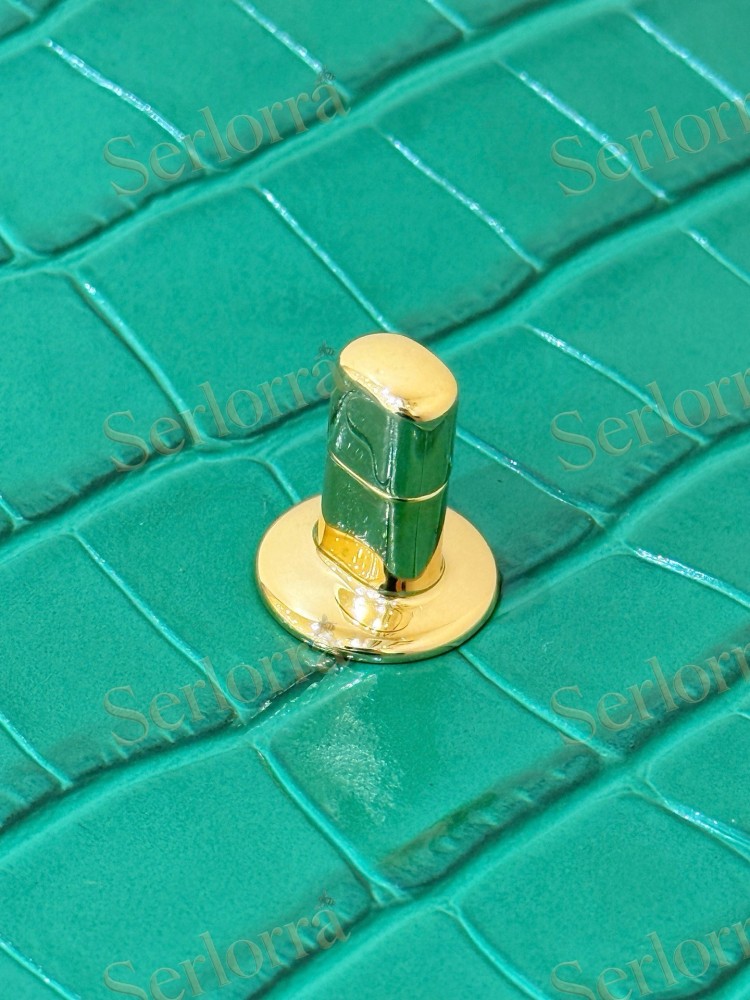 CHANEL MASTER GREEN CROCODILE NUOVA IMPALA FLAP BAG